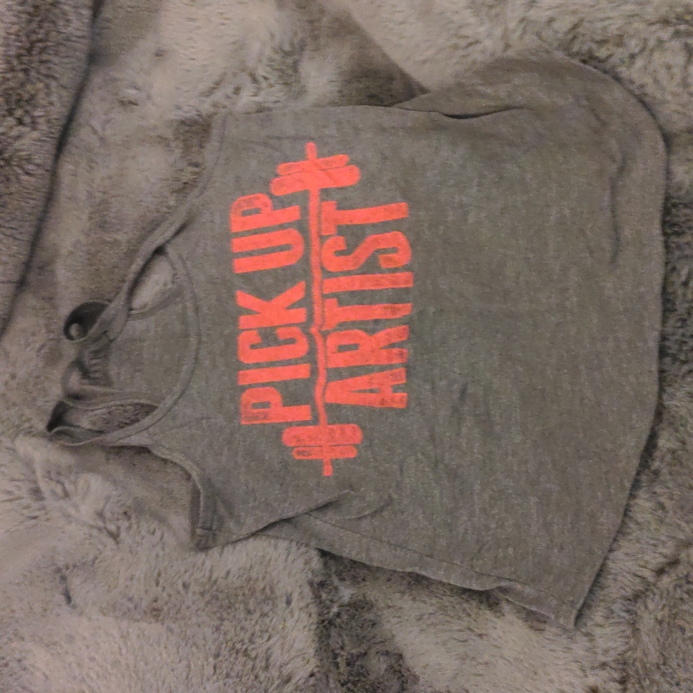Pick up artist workout tank